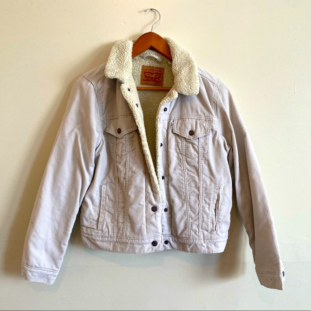 Levi’s Womens Sherpa Jacket Large